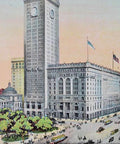 1911s United States Metropolitan Life Building New York Postcard