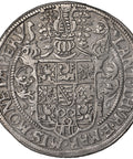 1581 Half Thaler Saxe-Coburg-Eisenach Germany Coin Johann Casimir and Johann Ernst