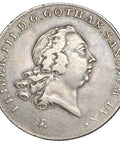 1764 1 Thaler Saxe-Gotha-Altenburg Germany Coin Friedrich III Silver