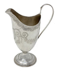 1791 Antique George III Era Sterling Silver Cream Jug Silversmith Joshua Jackson London Hallmarks