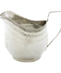 1805 Antique George III Era Sterling Silver Cream Jug Silversmith George Burrows London Hallmarks