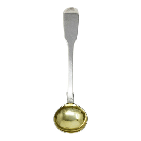 1834 Antique Sterling Silver Salt Mustard Spoon William IV Era