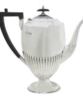 1894 Antique Victorian Era Large Sterling Silver Tea Pot Silversmiths Henry Wilkinson & Co London Hallmarks