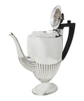 1894 Antique Victorian Era Large Sterling Silver Tea Pot Silversmiths Henry Wilkinson & Co London Hallmarks