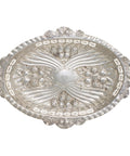 1895 Antique Victorian Era Sterling Silver Pierced Dish Silversmiths Elkington & Co Ltd Birmingham Hallmarks