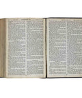 1901 Antique Victoria Era Holy Bible Book Presented By The British and Foreign Bible Society