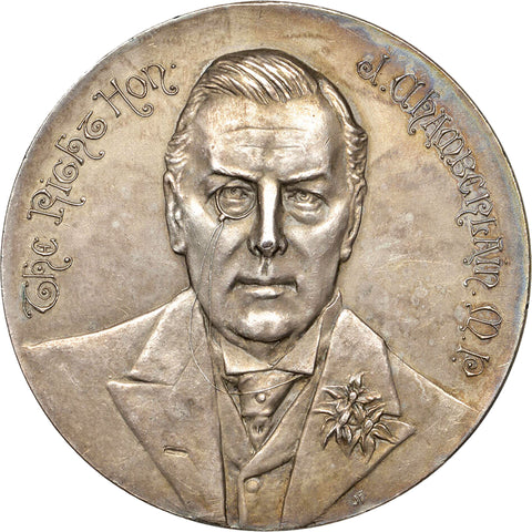 1903 South Africa Medal Visit of Joseph Chamberlain relating to the Boer War
