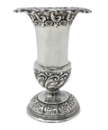 1904 Antique Edwardian Era Sterling Silver Vase Silversmiths Fenton Brothers Ltd Sheffield Hallmarks
