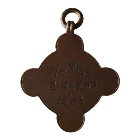 1905 Essex SLSA Life Saving Swimming Medal E. Myers Award British