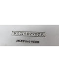 1910 Antique Edwardian Era Sterling Silver Pierced Dish Silversmiths Mappin & Webb Ltd Sheffield Hallmarks