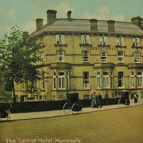 1910s United Kingdom Harrogate The George Hotel Postcard