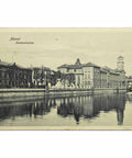 1910s Antique Memel Denkmalsplatz Monument Borussia Prussia Germany Lithuania Postcard