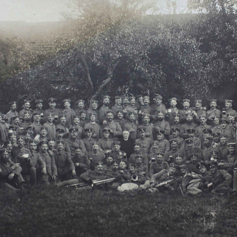 1914 - 18 WW1 Soldiers Military Band Germany World War I Photo Postcard Army History