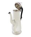 1914 Antique George V Era Sterling Silver Coffee Pot Silversmiths Mappin & Webb Ltd Sheffield Hallmarks