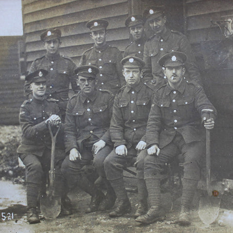 1914 – 1918 First World War Military Photograph Postcard WW1