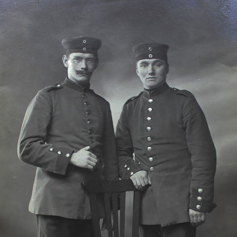 1915 Germany Military World War I Era Soldiers Photo Postcard Army WW1 History