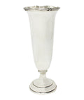 1917 Antique George V Era Sterling Silver Vase Silversmiths Mappin & Webb Ltd Birmingham Hallmarks