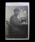 1918 Telephone Operator World War I Military Germany Soldiers WW1 Postcard Army History