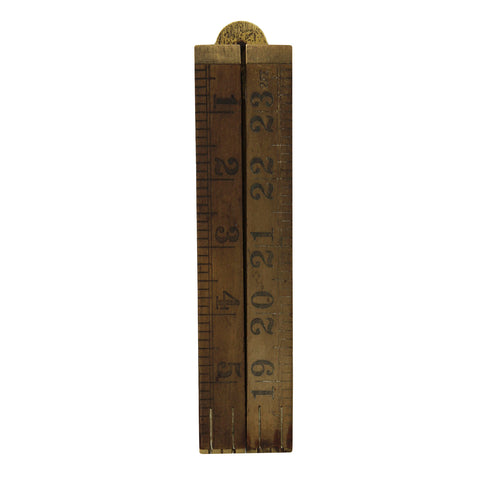 1930’s Vintage English Four-Fold 24” Wooden Rule