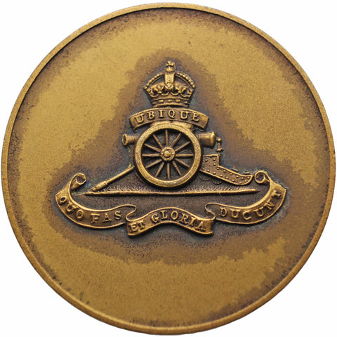 1940's Bronze Royal Artillery The British Army Sport Award Medal by Medallist Phillips Aldershot
