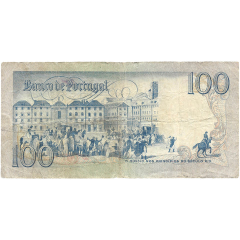1981 Portugal Banknote 100 Escudos Collectible Paper Money