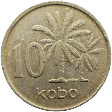 1988 10 Kobo Nigeria Coin
