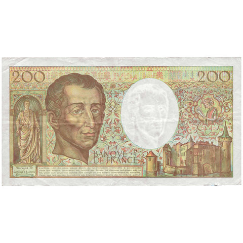1988 France Banknote 200 Francs