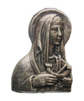 Mary Mother of Jesus Pin Badge Christian Vintage