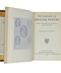 Antique Book 1909 The Poetical Works The Pageant of English Poetry the Oxford University Edition Being 1150 poems And Extracts By 300 Authors