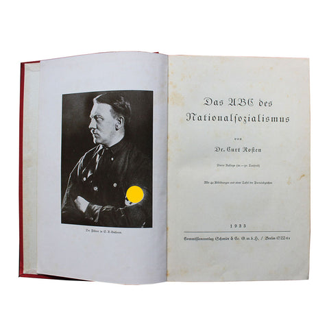 Book 1933 Das ABC des Nationalsozialismus