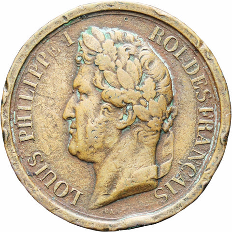France 1842 Louis-Philippe I l'Armée au Duc d'Orléans Medal