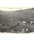 France Bussang Village Mountains View the Vosges department Vintage Postcard