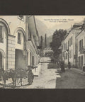 France Hautes-Pyrénées Route de Luz a Bereges Vintage Postcard