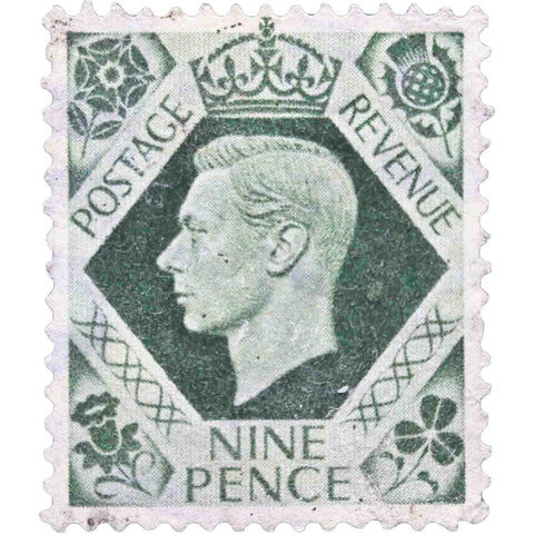 Great Britain 1939 King George VI 9d Used Stamp