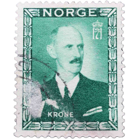 Norway 1946 King Haakon VII 1 Krone Used Stamp