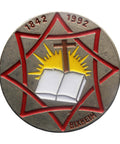 Pin Badge Christian Vintage 1842 – 1992 Rixheim