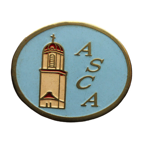 Pin Badge Christian Vintage ASCA