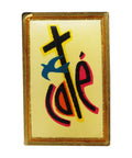 Pin Badge Christian Vintage Christianity Religion