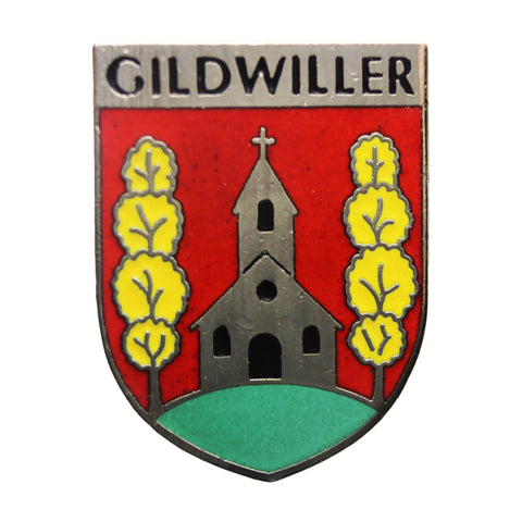 Pin Badge Christian Vintage Gildwiller