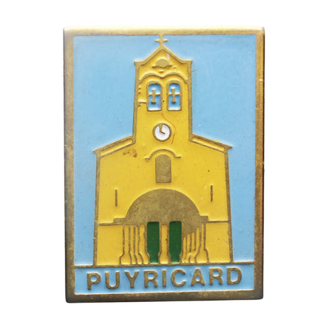 Pin Badge Christian Vintage Puyricard