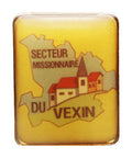 Pin Badge Christian Vintage Secteur Missionnaire du Vexin