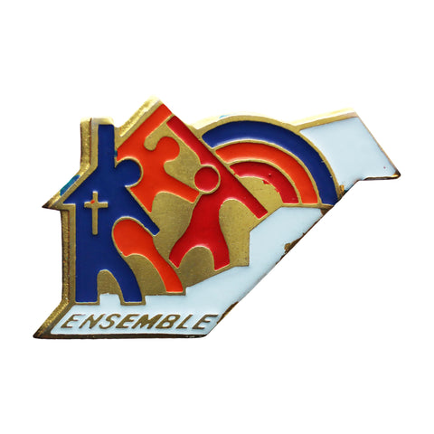 Pin Badge Ensemble Christian Vintage