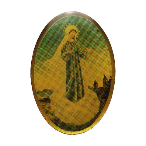 Pin Badge Saint Mary Christian Vintage