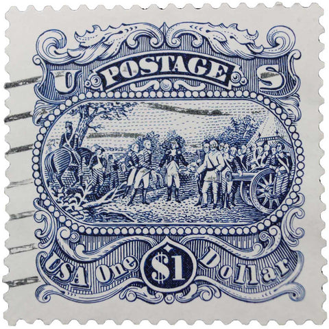 Stamp US Surrender at Saratoga 1994 United States $1 Stamps One Dollar