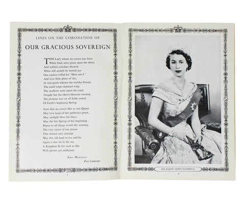 The Coronation of Her Majesty Queen Elizabeth II - 1953 Souvenir Programme