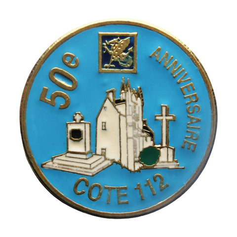 50e Anniversaire Cote 112 Pin Badge Christian Vintage Religion
