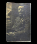 WW1 Era Austro-Hungarian Empire Karl-Cross and Bravery Medals Photo Naval Officer Wearing Them