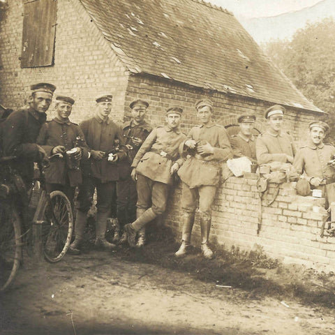 World War I Military Germany Soldiers Photo WW1 Postcard
