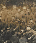 World War I Musicians Military Germany Soldiers Photo WW1 Postcard