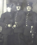 World War I Studio German Soldiers Military Antique Photo WW1 Postcard Army History